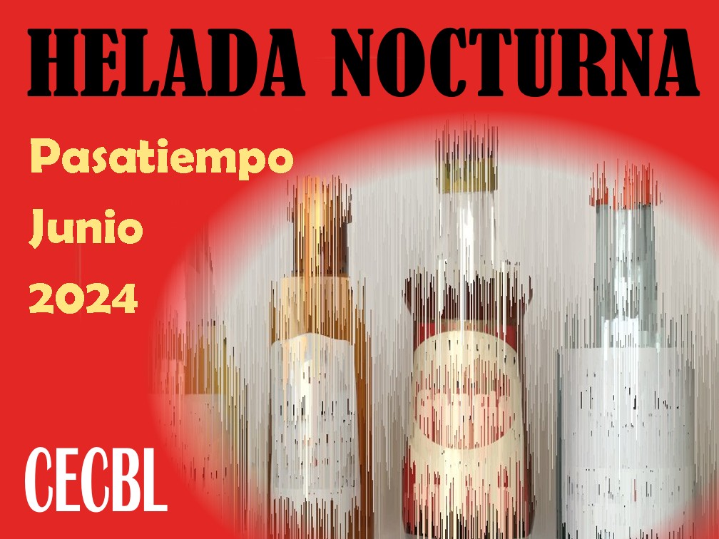 El pasatiempo de este mes consiste en aportar marcas de ron cuyo nombre pueda formarse con 12 letras. Las siete que forman el nombre del famoso ron NEGRITA, las dos vocales que faltan y tres consonantes que podrán ser elegidas libremente por cada concursante.